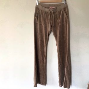 Juicy Coutures velour sweat pants